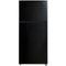Midea - 18 CF Top Mount Refrigerator, Glass Shelves, Ice Maker Ready, ESTAR Refrigerators - MRT18S3ABB