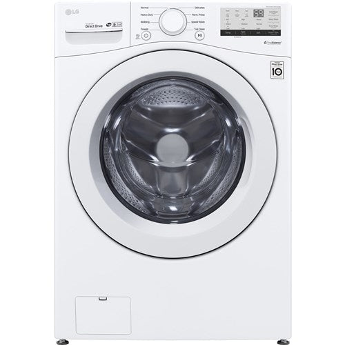LG - 4.5 CF Front Load Washer (WM3400CW) & 7.4 CF Electric Dryer (DLE3400W) - WM3400CW-E-KIT LG - 4.5 CF Front Load Washer (WM3400CW) & 7.4 CF Electric Dryer (DLE3400W) - WM3400CW-E-KIT
