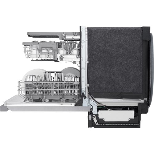LG - 24" Front Control Dishwasher, 48 dBA, QuadWash, EasyRack Plus, 3rd Rack - LDFN4542S LG - 24" Front Control Dishwasher, 48 dBA, QuadWash, EasyRack Plus, 3rd Rack - LDFN4542S