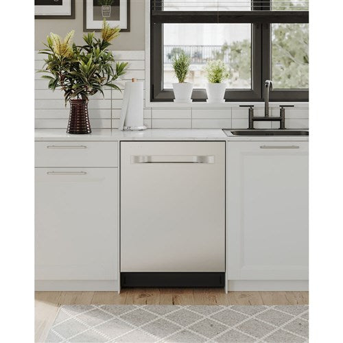 Midea - 24" Top Ctrl Dishwasher, 45 dBA, 3rd Rack, Wi-Fi - Stainless - MDT24P5AST Midea - 24" Top Ctrl Dishwasher, 45 dBA, 3rd Rack, Wi-Fi - Stainless - MDT24P5AST