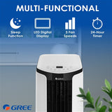Gree - 6,000 BTU Portable Air Conditioner (DOE/CEC) | GPA06AK Gree - 6,000 BTU Portable Air Conditioner (DOE/CEC) | GPA06AK