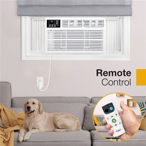 Whirlpool - 18,000 Btu Heat and Cool Window AC, White - WHHW182BW Whirlpool - 18,000 Btu Heat and Cool Window AC, White - WHHW182BW