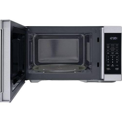 Sharp - 1.1 CF Countertop Microwave Oven, Orville Redenbacher's Certified - Stainless Sharp - 1.1 CF Countertop Microwave Oven, Orville Redenbacher's Certified - Stainless