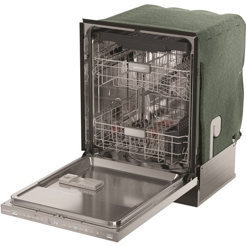 Sharp - 24" Smart Top Ctrl Dishwasher, 45 dBA, 3rd Rack - SDW6888JS Sharp - 24" Smart Top Ctrl Dishwasher, 45 dBA, 3rd Rack - SDW6888JS