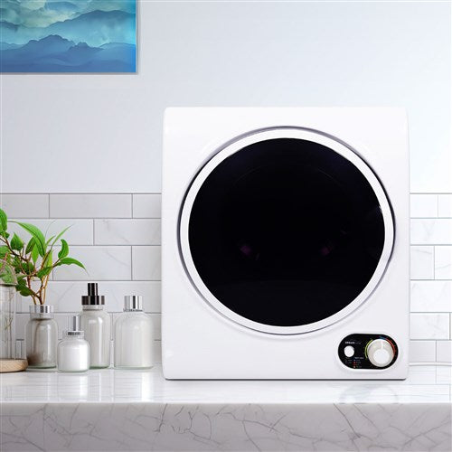 Magic Chef - 1.5 Cu. Ft. Compact Dryer - Sensor - White - UBLDRY15W