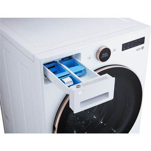 LG - 5.0 CF Ultra Large Capacity Front Load Washer, TurboWash360, Steam, WifiWash Machines - WM6500HWA LG - 5.0 CF Ultra Large Capacity Front Load Washer, TurboWash360, Steam, WifiWash Machines - WM6500HWA