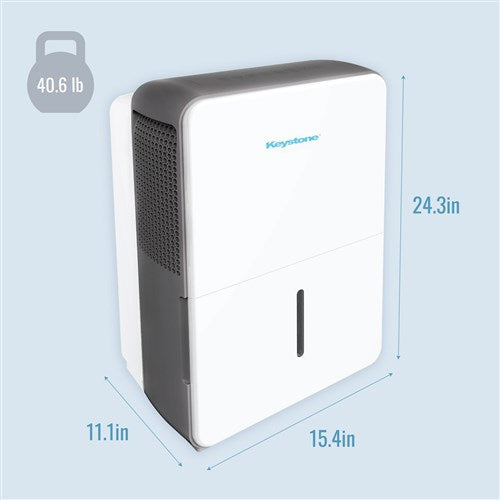 KEYSTONE - 35 Pint Dehumidifier, R32 - White - KSTAD354F KEYSTONE - 35 Pint Dehumidifier, R32 - White - KSTAD354F