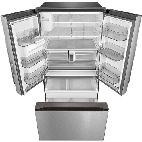 Midea - 29 CF 3-Door French Door, Dual Ice Maker, Water and Ice Dispenser, ESTAR - MRF29D6AST Midea - 29 CF 3-Door French Door, Dual Ice Maker, Water and Ice Dispenser, ESTAR - MRF29D6AST