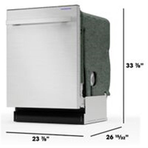 Sharp - 24" Top Ctrl Dishwasher, 45 dBA, 3rd Rack - SDW6757ES Sharp - 24" Top Ctrl Dishwasher, 45 dBA, 3rd Rack - SDW6757ES
