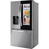 LG - 26 CF 3 Door French Door, InstaView Edge to Edge Only, Ice & Water Dispenser Refrigerators - LRFOC2606S LG - 26 CF 3 Door French Door, InstaView Edge to Edge Only, Ice & Water Dispenser Refrigerators - LRFOC2606S