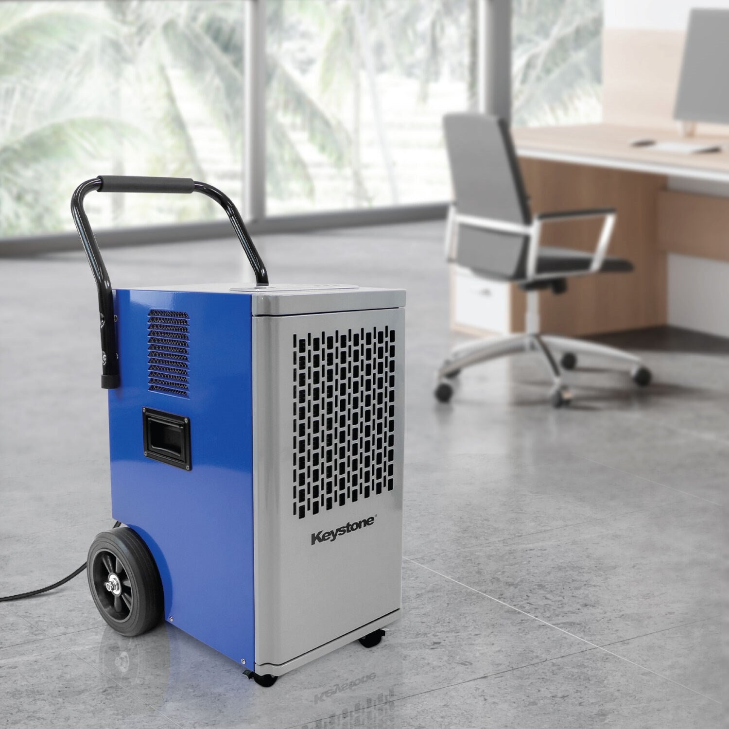 Keystone - 110 Pint Commercial Dehumidifier w/ Pump, 115V, R32 - KSTAD110PD Keystone - 110 Pint Commercial Dehumidifier w/ Pump, 115V, R32 - KSTAD110PD