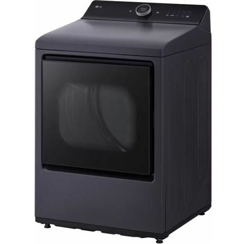 LG - 7.3 CF Electric Dryer, EasyLoad Door, LCD Digital Dial Control, Steam - DLEX8600BE