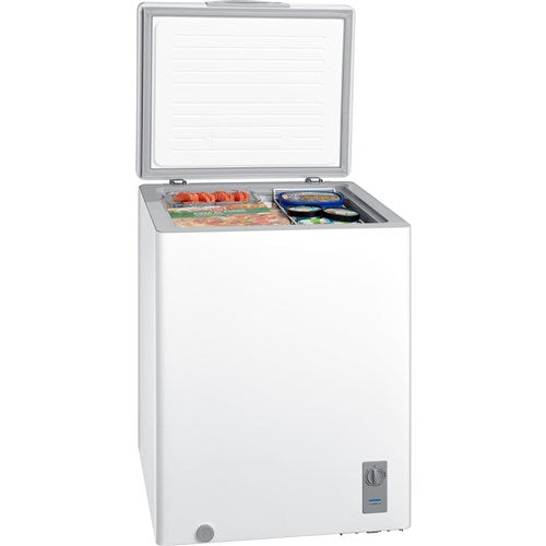 Midea - 5.0 CF Chest Freezer, Contour Design - White - MRC05M4AWW Midea - 5.0 CF Chest Freezer, Contour Design - White - MRC05M4AWW