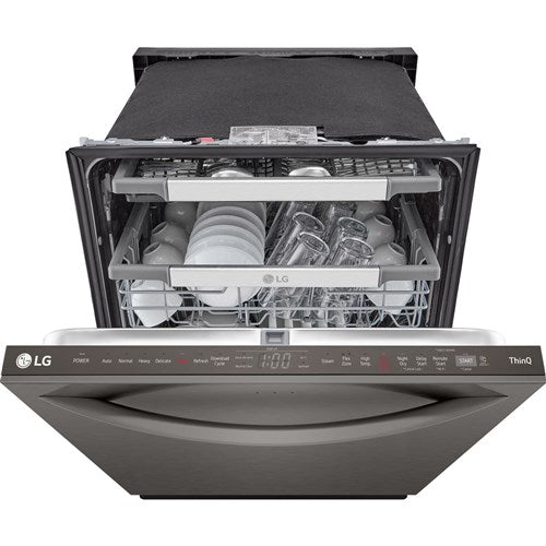 LG - 24" Top Control Dishwasher, 42dB, Smart WiFi, QuadWash Pro, Dynamic Dry - LDTH7972D LG - 24" Top Control Dishwasher, 42dB, Smart WiFi, QuadWash Pro, Dynamic Dry - LDTH7972D
