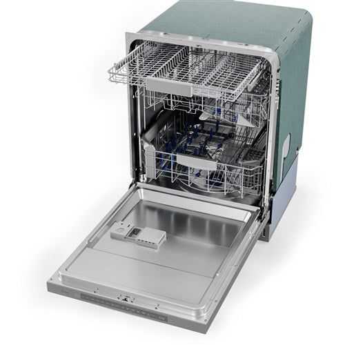 Midea - 24" Top Ctrl Dishwasher, 45 dBA, 3rd Rack, Wi-Fi - Stainless - MDT24P5AST Midea - 24" Top Ctrl Dishwasher, 45 dBA, 3rd Rack, Wi-Fi - Stainless - MDT24P5AST