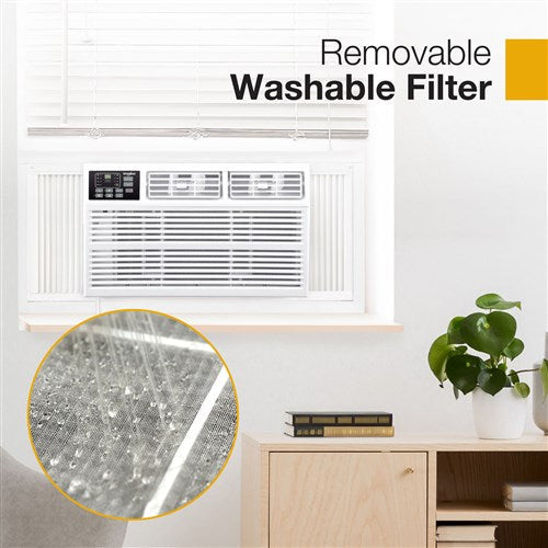 Whirlpool - 18,000 Btu Heat and Cool Window AC, White - WHHW182BW Whirlpool - 18,000 Btu Heat and Cool Window AC, White - WHHW182BW