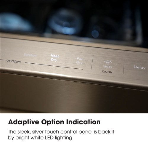 Sharp - 24" Smart Top Ctrl Dishwasher, 45 dBA, 3rd Rack - SDW6888JS Sharp - 24" Smart Top Ctrl Dishwasher, 45 dBA, 3rd Rack - SDW6888JS