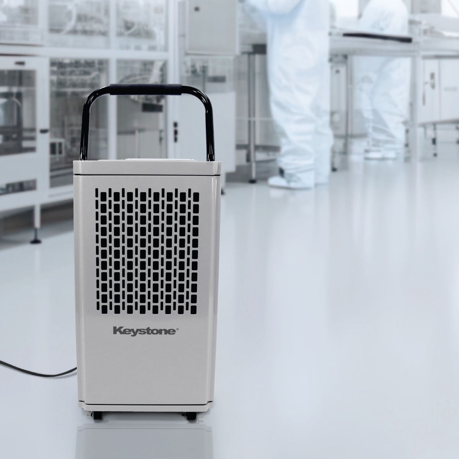 Keystone - 110 Pint Commercial Dehumidifier w/ Pump, 115V, R32 - KSTAD110PD Keystone - 110 Pint Commercial Dehumidifier w/ Pump, 115V, R32 - KSTAD110PD