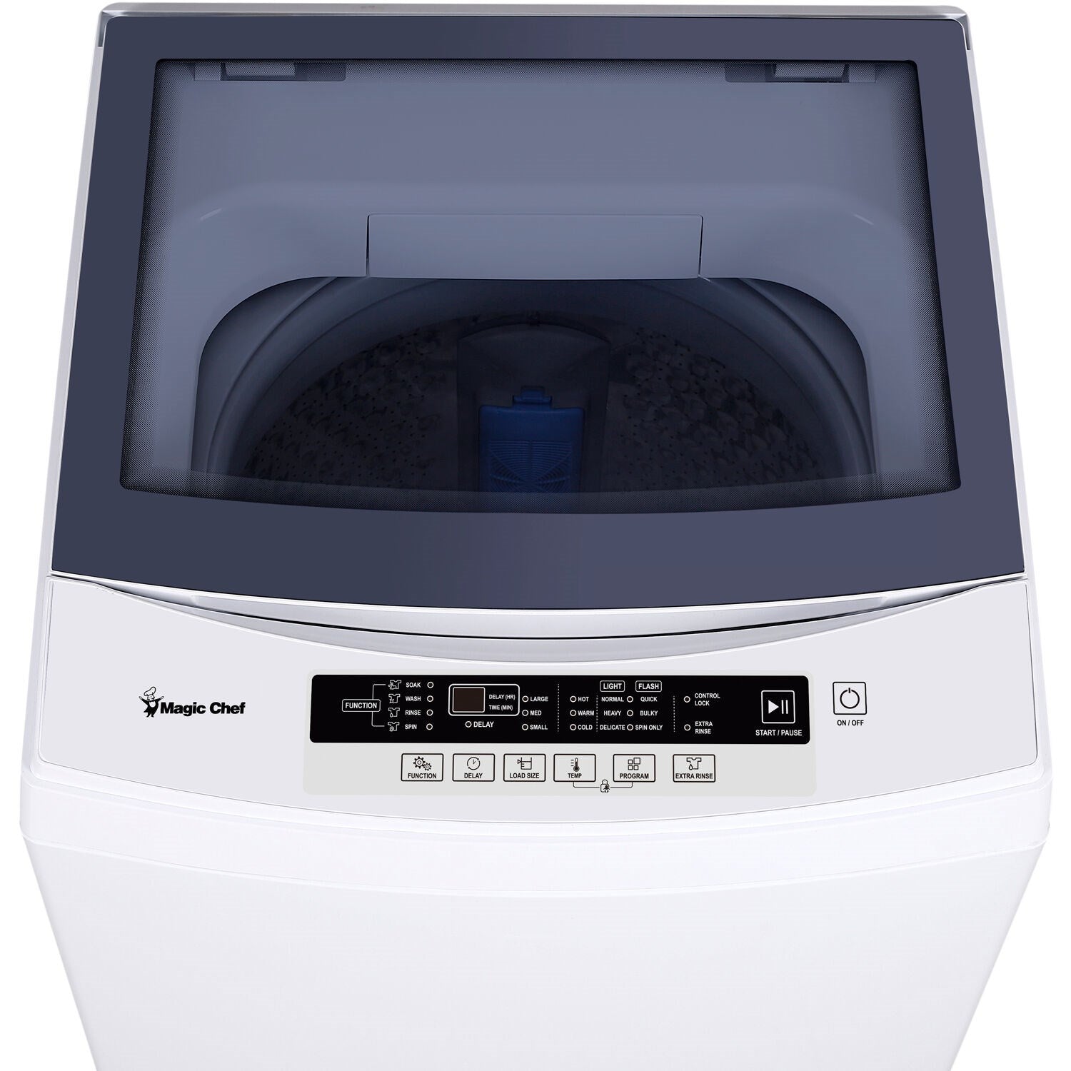 Magic Chef - 3.0 Cu. Ft. Top-load Washer Wash Machines - MCSTCW30W5 Magic Chef - 3.0 Cu. Ft. Top-load Washer Wash Machines - MCSTCW30W5