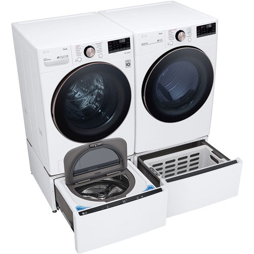 LG - 4.5 CF Front Load Washer (WM4000HWA) & 7.4 CF Electric Dryer (DLEX4000W) - WM4000HWA-E-KIT LG - 4.5 CF Front Load Washer (WM4000HWA) & 7.4 CF Electric Dryer (DLEX4000W) - WM4000HWA-E-KIT
