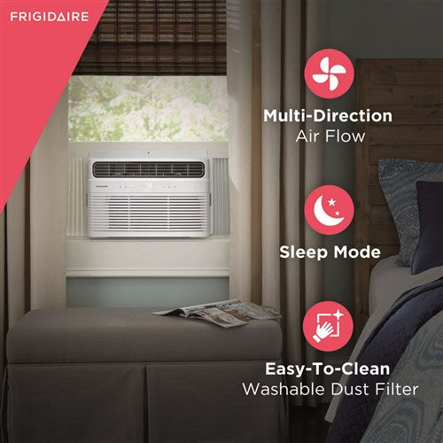 Frigidaire - 8,000 BTU Window A/C, Electronic, WifiWindow A/C - FHWW084WD1 Frigidaire - 8,000 BTU Window A/C, Electronic, WifiWindow A/C - FHWW084WD1
