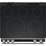 Sharp - 6.3 CF / 30" Electric Slide-In Range, Convection, AirFry - SSR3065JS Sharp - 6.3 CF / 30" Electric Slide-In Range, Convection, AirFry - SSR3065JS