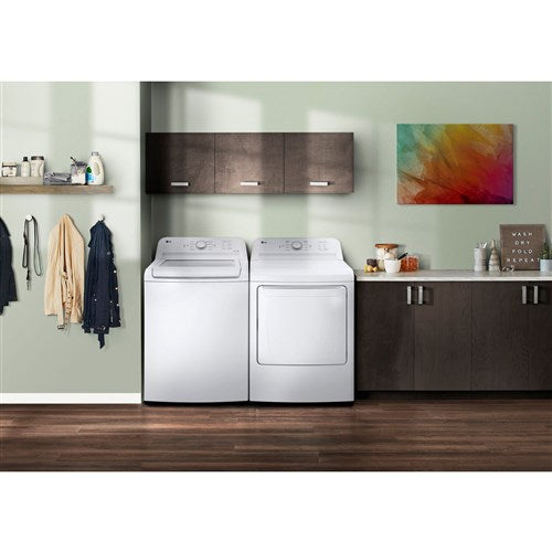 LG - 4.1 CF Top Load Washer (WT6105CW) & 7.3 CF Gas Dryer (DLG6101W) - WT6105CW-G-KIT LG - 4.1 CF Top Load Washer (WT6105CW) & 7.3 CF Gas Dryer (DLG6101W) - WT6105CW-G-KIT