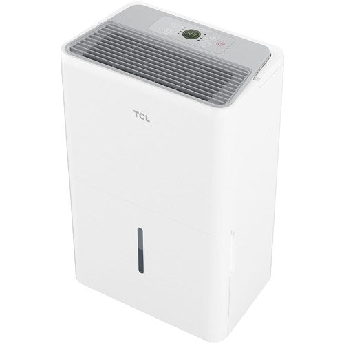 TCL - 50 Pint Dehumidifier with Pump, Wifi, Energy Star, 6A - White TCL - 50 Pint Dehumidifier with Pump, Wifi, Energy Star, 6A - White