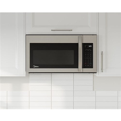 Midea - 1.9 CF Over-the-Range Microwave Stainless - MMO19S3AST Midea - 1.9 CF Over-the-Range Microwave Stainless - MMO19S3AST