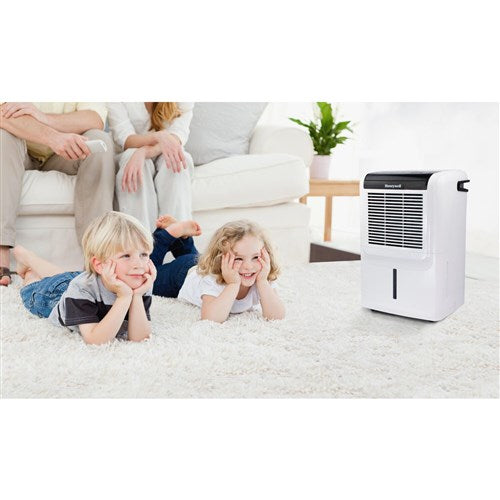 Honeywell - 70 Pint Dehumidifier with Pump - DH70PWKN Honeywell - 70 Pint Dehumidifier with Pump - DH70PWKN