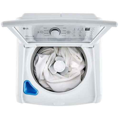 LG - 4.3 CF Ultra Large Capacity Top Load Washer with Agitator - WT7005CW LG - 4.3 CF Ultra Large Capacity Top Load Washer with Agitator - WT7005CW
