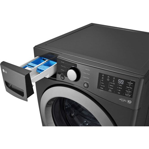 LG - 5.0 CF Ultra Large Capacity Front Load Washer with ColdWash, NFC Tag On - WM3470CM LG - 5.0 CF Ultra Large Capacity Front Load Washer with ColdWash, NFC Tag On - WM3470CM