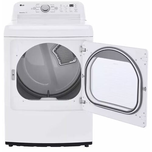 LG - 4.8 Top Load Washer (WT7155CW) & 7.3 CF Electric Dryer (DLE7150W) - WT7155CW-E-KIT LG - 4.8 Top Load Washer (WT7155CW) & 7.3 CF Electric Dryer (DLE7150W) - WT7155CW-E-KIT