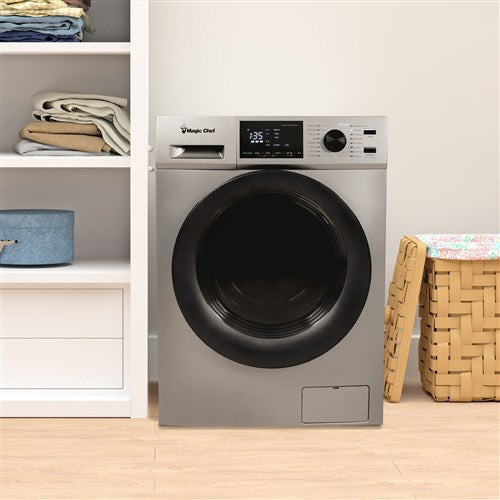 Magic Chef - 2.7 Cu Ft Washer Dryer Combo - MCSCWD27S5 Magic Chef - 2.7 Cu Ft Washer Dryer Combo - MCSCWD27S5