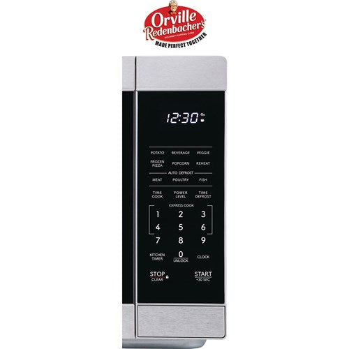 Sharp - 1.1 CF Countertop Microwave Oven, Orville Redenbacher's Certified - Stainless Sharp - 1.1 CF Countertop Microwave Oven, Orville Redenbacher's Certified - Stainless