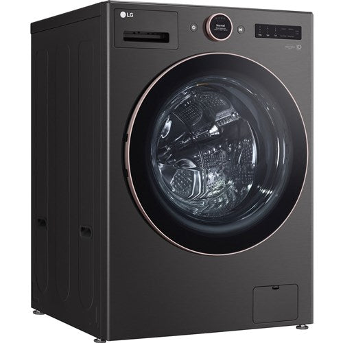 LG - 5.0 CF Ultra Large Capacity Front Load Washer, TurboWash360, Steam, Wifi - WM6500HBA