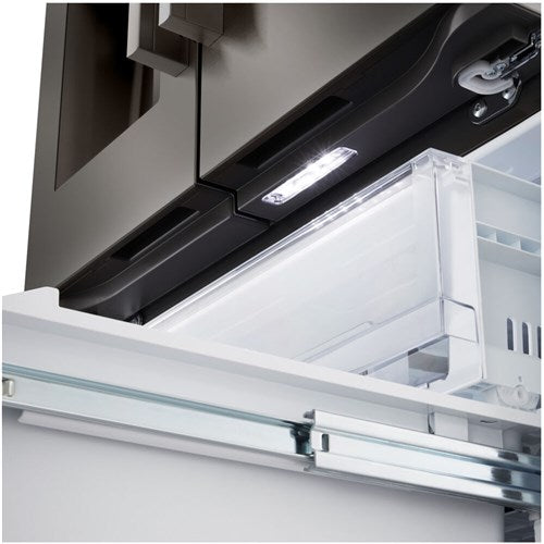 LG - 25 CF Standard Depth Max French Door with Dual Handle, 33 Wide, Dual Ice - LF25H6330D LG - 25 CF Standard Depth Max French Door with Dual Handle, 33 Wide, Dual Ice - LF25H6330D