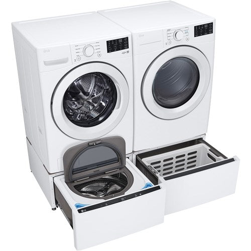 LG - 5.0 CF Front Load Washer (WM3470CW) & 7.4 CF Gas Dryer (DLG3471W) - WM3470CW-G-KIT LG - 5.0 CF Front Load Washer (WM3470CW) & 7.4 CF Gas Dryer (DLG3471W) - WM3470CW-G-KIT