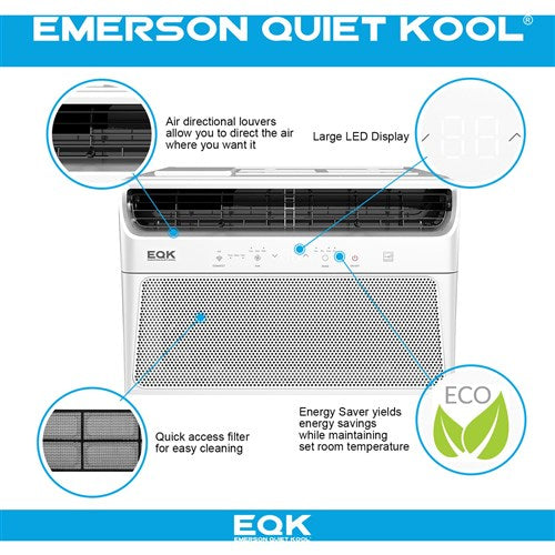 10000BTU Window Air Conditioner with Wifi Controls | EARC10RSE1H 10000BTU Window Air Conditioner with Wifi Controls | EARC10RSE1H