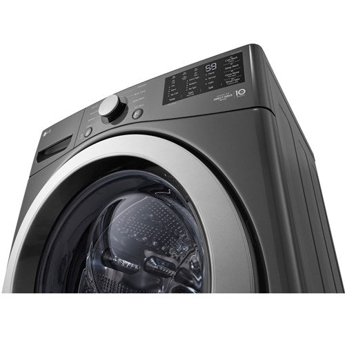 LG - 5.0 CF Ultra Large Capacity Front Load Washer with ColdWash, NFC Tag On - WM3470CM LG - 5.0 CF Ultra Large Capacity Front Load Washer with ColdWash, NFC Tag On - WM3470CM