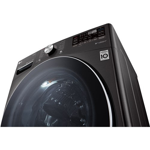 LG - 5.0 CF Front Load Washer (WM4200HBA) & 7.4 CF Electric Dryer (DLEX4200B) - WM4200HBA-E-KIT LG - 5.0 CF Front Load Washer (WM4200HBA) & 7.4 CF Electric Dryer (DLEX4200B) - WM4200HBA-E-KIT