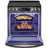 LG - 6.3 CF Electric Single Oven Slide-In Range, Instaview, Air Fry, ESTAR - LSEL6335DE LG - 6.3 CF Electric Single Oven Slide-In Range, Instaview, Air Fry, ESTAR - LSEL6335DE