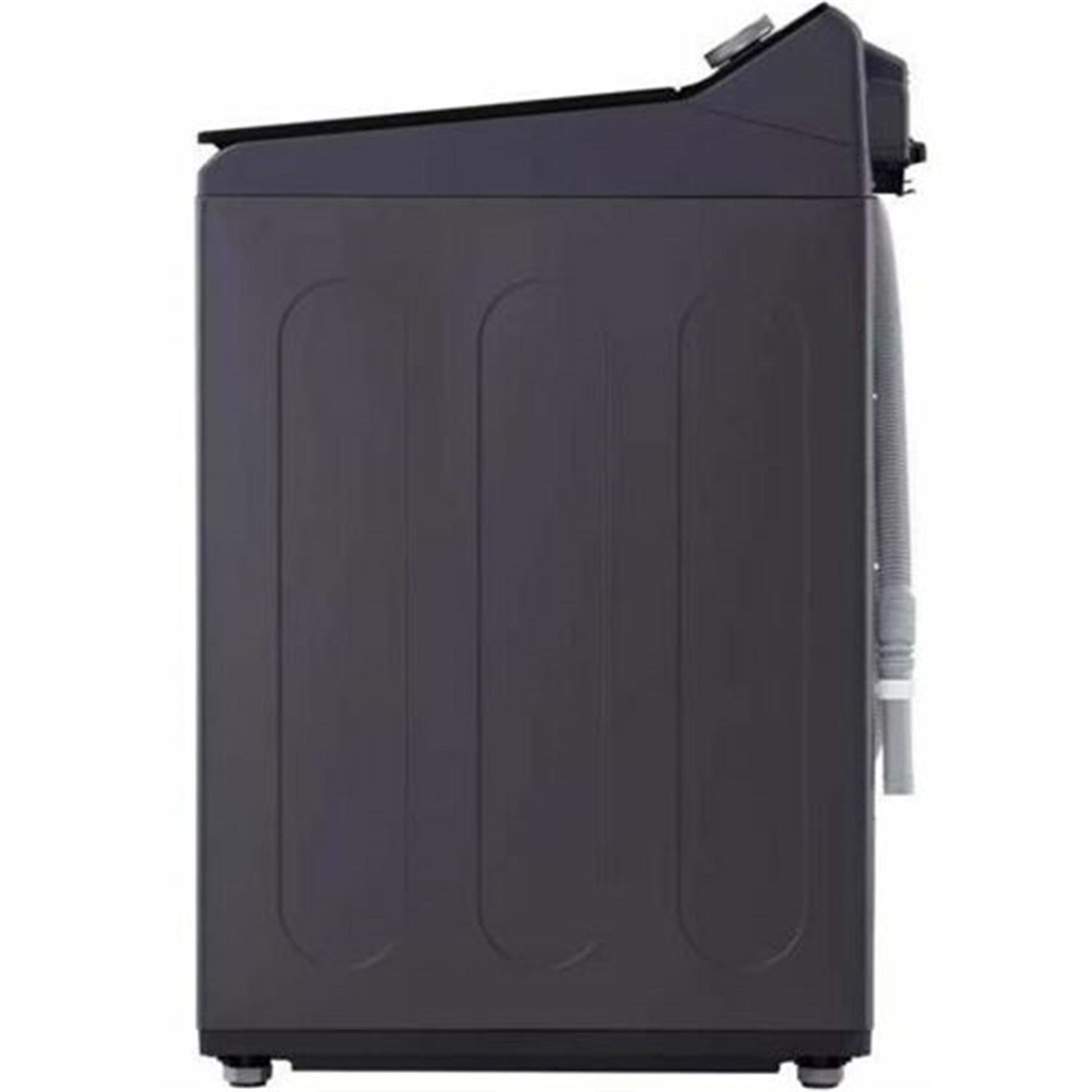 LG - 5.5 CF Top Load Washer, LCD Digital Dial Control, TurboWash3D, Easy Unload - Black Steel - WT7900HBA LG - 5.5 CF Top Load Washer, LCD Digital Dial Control, TurboWash3D, Easy Unload - Black Steel - WT7900HBA