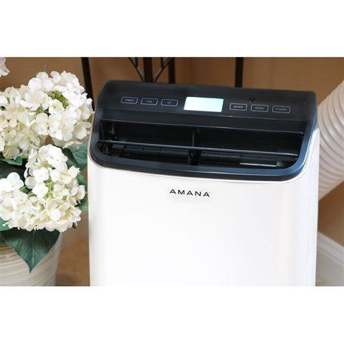 Amana - 12, 000 BTU Portable AC - White/Black | AMAP121AB-2 Amana - 12, 000 BTU Portable AC - White/Black | AMAP121AB-2