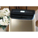 Amana - 10, 000 BTU Portable AC - Black/Gold | AMAP101AD-2 Amana - 10, 000 BTU Portable AC - Black/Gold | AMAP101AD-2