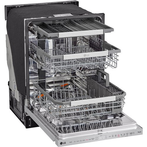 LG - 24" Top Control Dishwasher, 42dB, Smart WiFi, QuadWash Pro, Dynamic Dry - LDPH7972S LG - 24" Top Control Dishwasher, 42dB, Smart WiFi, QuadWash Pro, Dynamic Dry - LDPH7972S