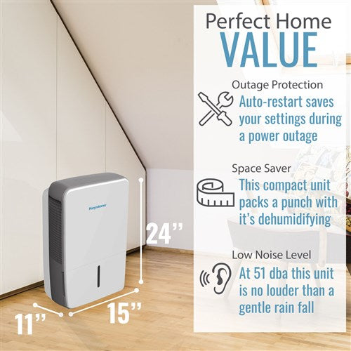 Keystone - 50 Pints Dehumidifier, The ENERGY STAR Most Efficient (old DOE 70P) - KSTAD504E Keystone - 50 Pints Dehumidifier, The ENERGY STAR Most Efficient (old DOE 70P) - KSTAD504E