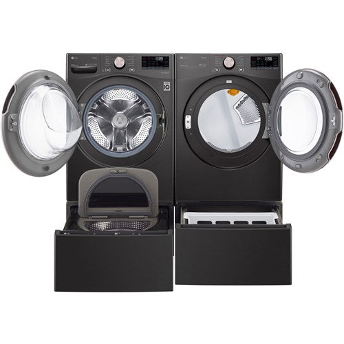 LG - 4.5 CF Front Load Washer (WM4000HBA) & 7.4 CF Gas Dryer (DLGX4001B) - WM4000HBA-G-KIT LG - 4.5 CF Front Load Washer (WM4000HBA) & 7.4 CF Gas Dryer (DLGX4001B) - WM4000HBA-G-KIT