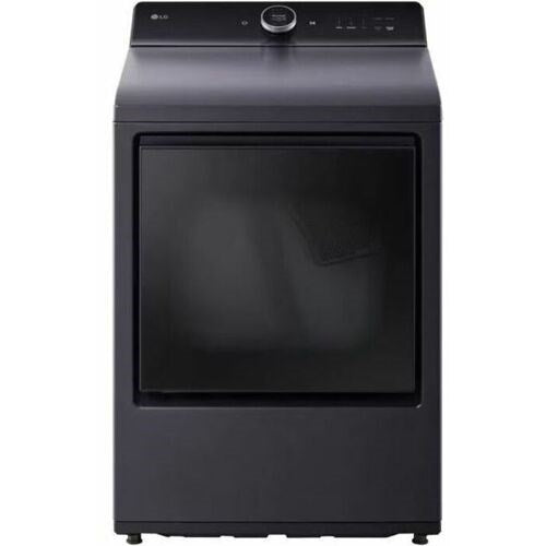 LG - 7.3 CF Electric Dryer, EasyLoad Door, LCD Digital Dial Control, Steam - DLEX8600BE