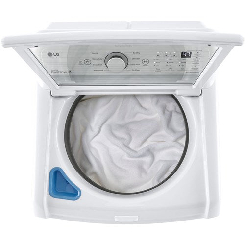 LG - 4.3 CF Top Load Washer (WT7000CW) & 7.3 CF Gas Dryer (DLG7001W) - WT7000CW-G-KIT LG - 4.3 CF Top Load Washer (WT7000CW) & 7.3 CF Gas Dryer (DLG7001W) - WT7000CW-G-KIT